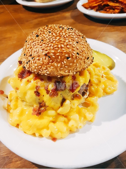 햄버거,맥앤치즈,맥앤치즈버거,수제버거,비프