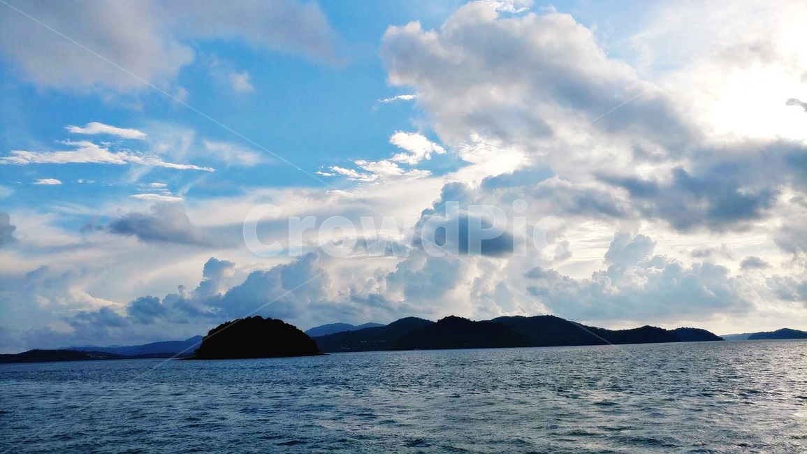 구름,하늘풍경,바다,파란하늘,섬,자연경치,하늘,감성,풍경,sky,ocean,sea