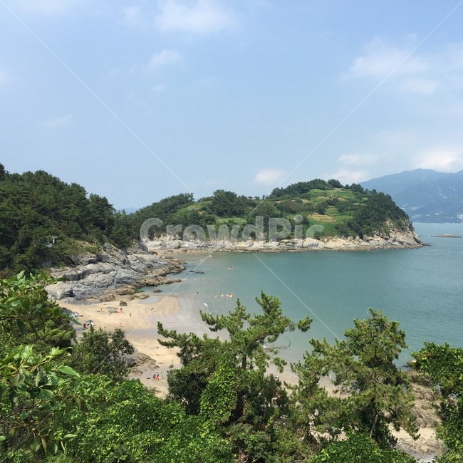 여수,바다,산,섬,여름,자연,풍경,nature,landscape,land,땅,outdoors,옥외,shoreline,해안선,water,물,sea,ocean,대양,coast,연안