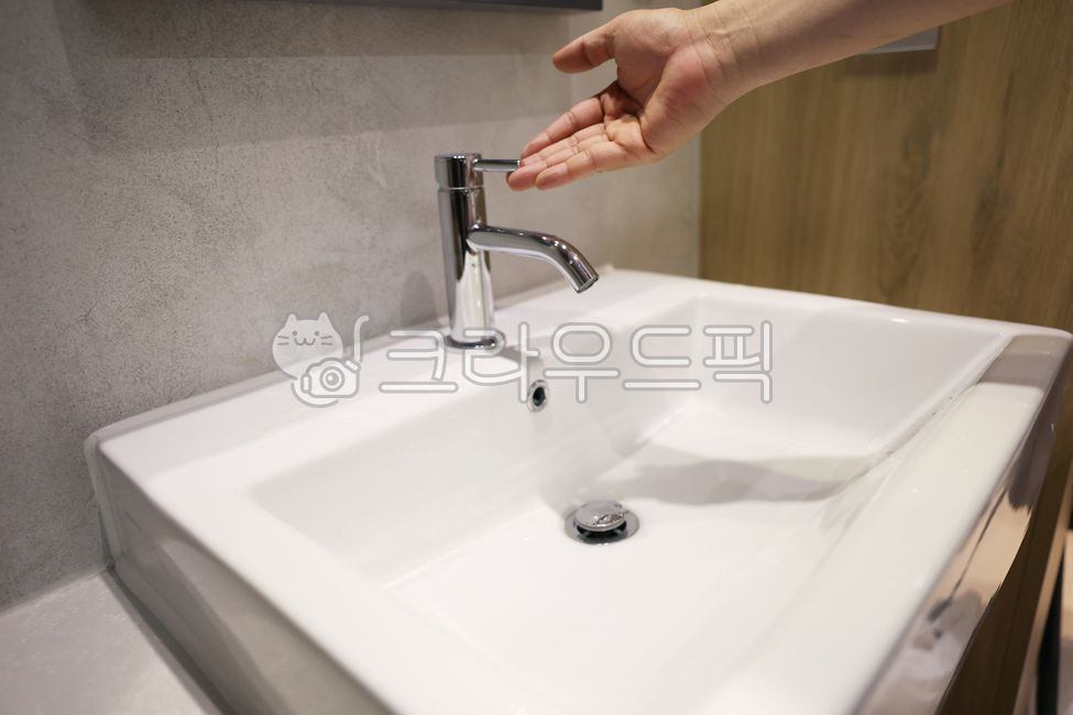 1 person,mans hand,washstand,smart home,Saving,house,water,zero waste,interior,eco,hand motion,man,bathroom,hand,restroom