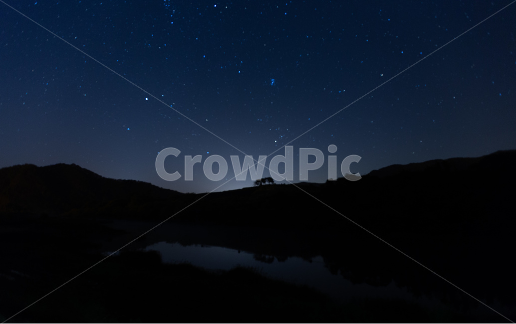 밤,야경,자연,산,밤하늘,blue,자연,풍경,nature,landscape,야경,밤,nightscape,night,outdoors,옥외