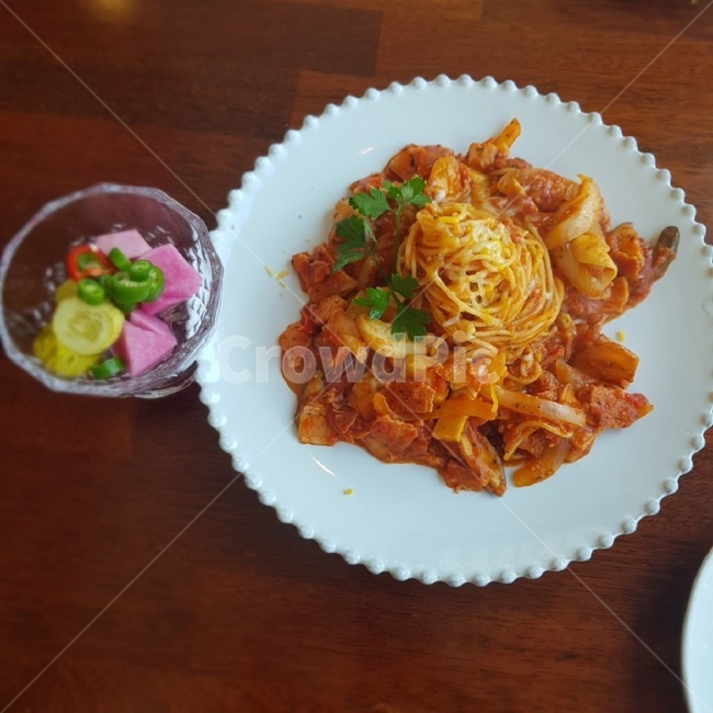 음식,플레이팅,스파게티,요리,맛있는