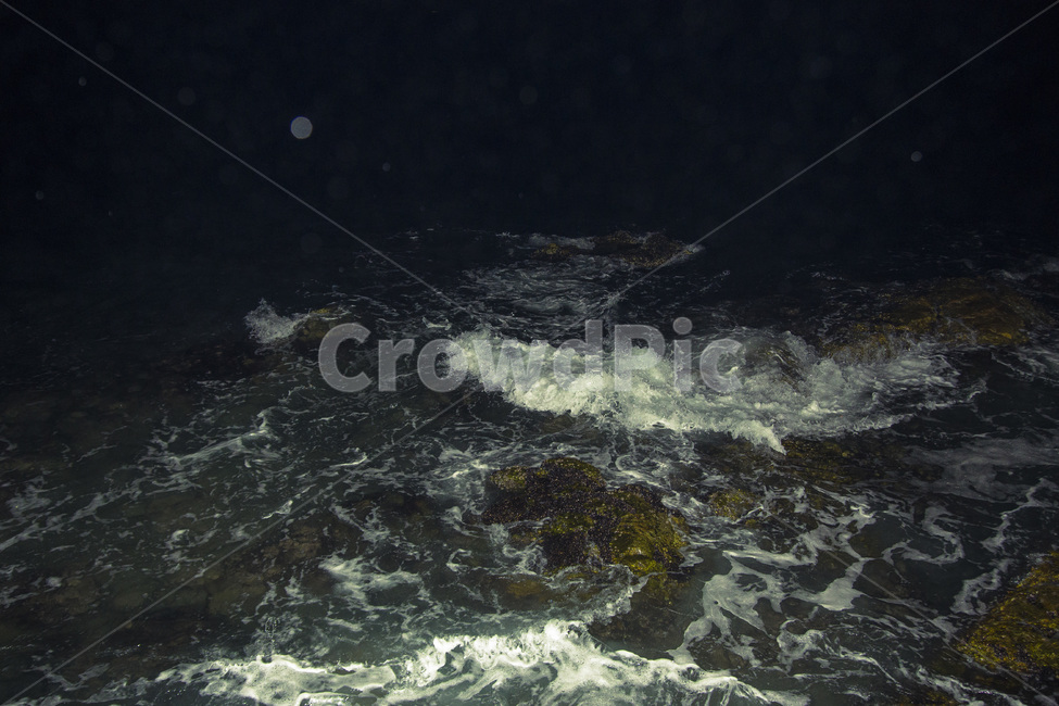 파도,바다,부산,기장,스트로보,자연,풍경,nature,landscape,야경,밤,nightscape,night,ocean,대양,water,물,sea,outdoors,옥외
