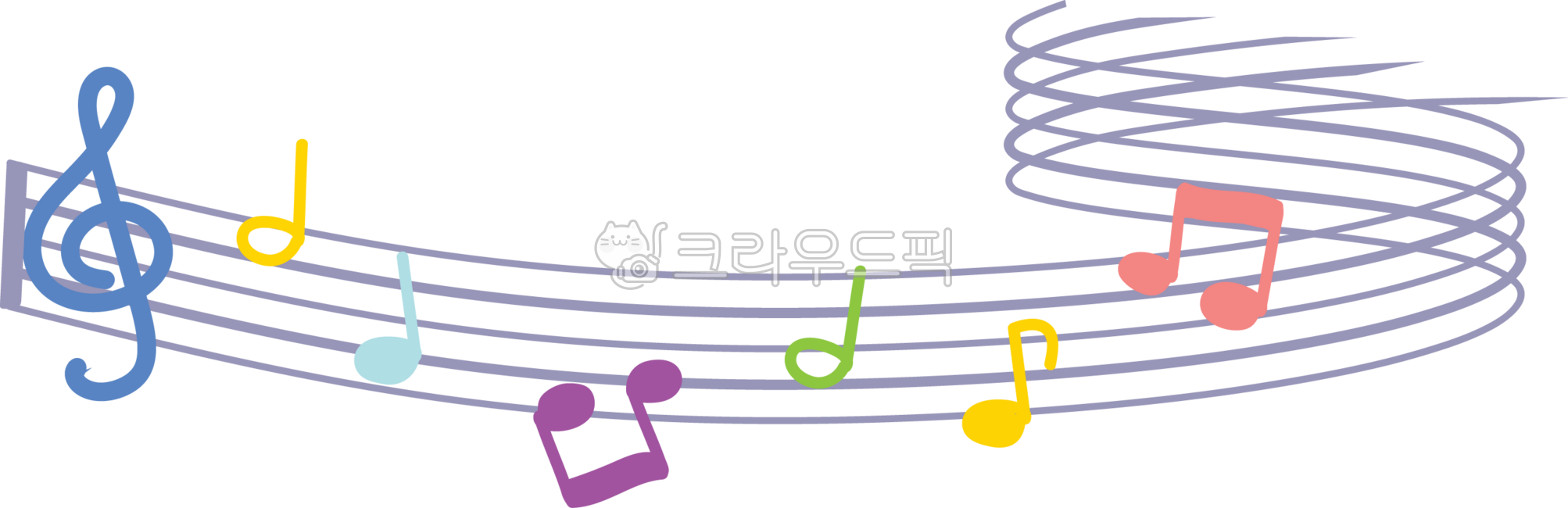 음표, 음악, 오선, 오선지, 높은음자리표, 사진,이미지,일러스트,캘리그라피 - ziziyam작가
