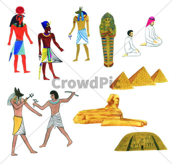 손그림,물감그림,파라오,pharaoh,abusimbeltemples,라마단,ramadan,아부심벨신전,handdrawing,watercolor,이집트,egypt,피라미드,pyramid,스핑크스,sphinx