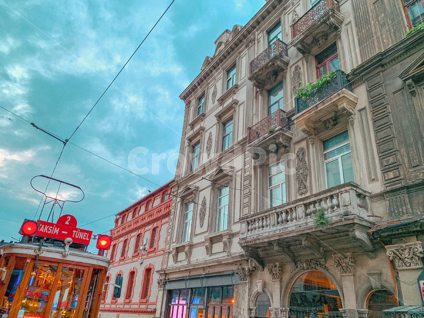 건축물,탁심광장,해외건축양식,이스탄불,터키