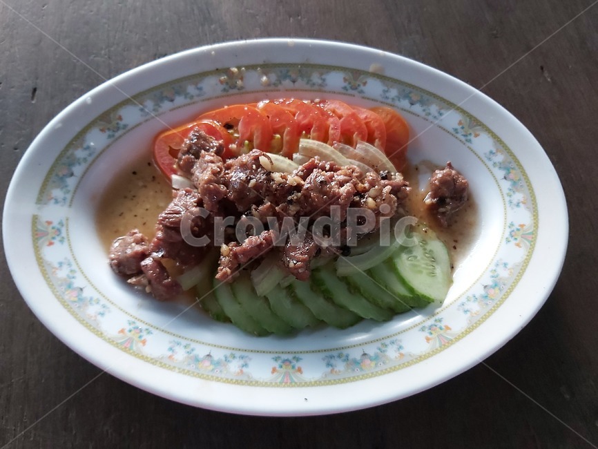록락,캄보디아음식,동남아음식,음식,소고기,만든음식,loklak,cambodianfood,food