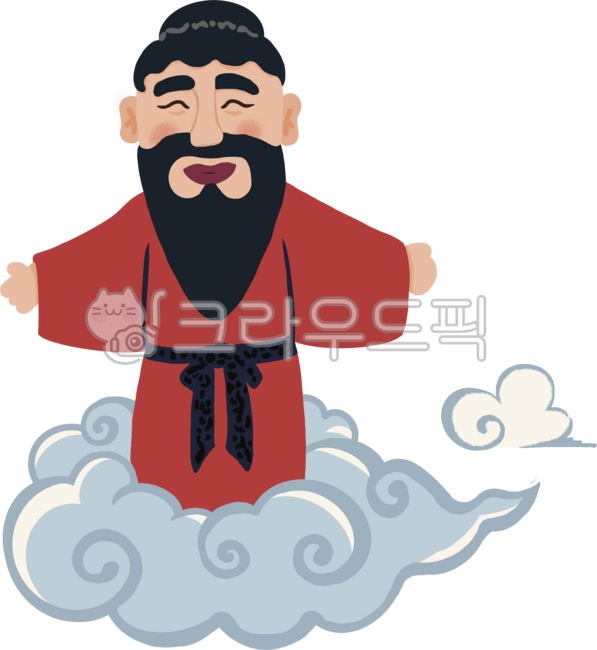 개천절,단군왕검,기념일,건국일,단군,국경일,구름,신화,고조선,인물,사람,단군할아버지,삽화,캐릭터,전통,일러스트,그래픽,10월3일,대한민국,illustration,character,holiday,graphic,png