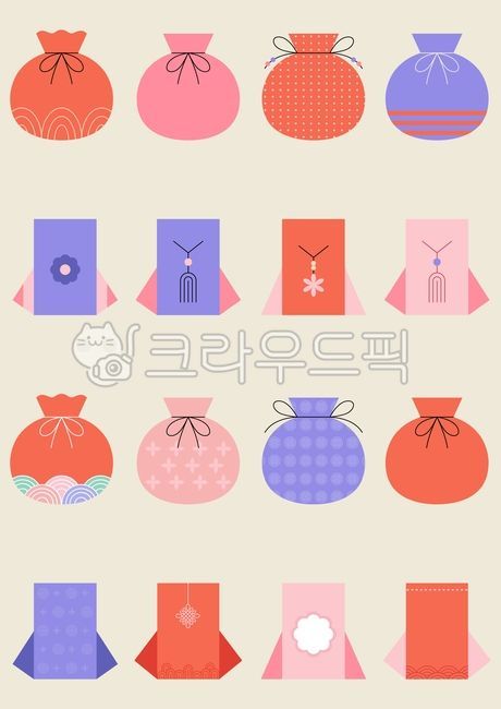 symbol,bag,Thanksgiving,midautumnfestival,red,New Year,drawing,decoration,new year,element,Full moon of the first lunar month,collection,traditional pattern,decorative,korea,celebration,traditional,background,Korean tradition,object,lucky,pattern,icon,iso