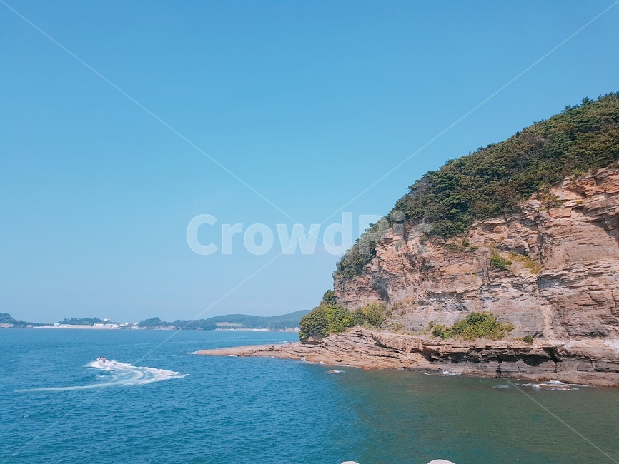 바다,섬,배,하늘,푸른,자연,풍경,nature,landscape,promontory,곶,outdoors,옥외