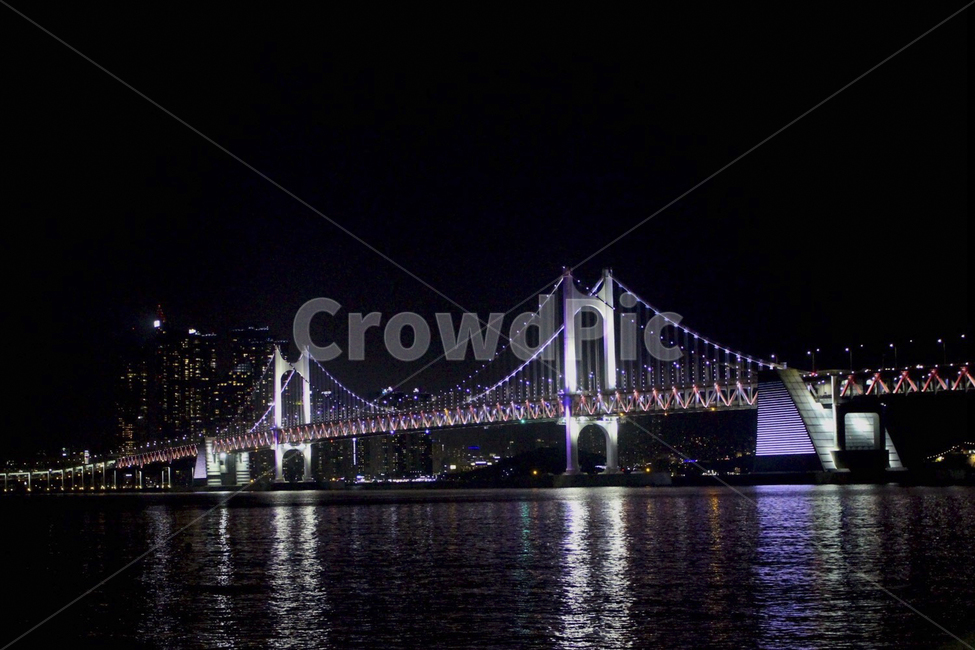 building,건물,bridge,다리,광안리,광안대교,야경,광안리야경,광안대교야경,바다