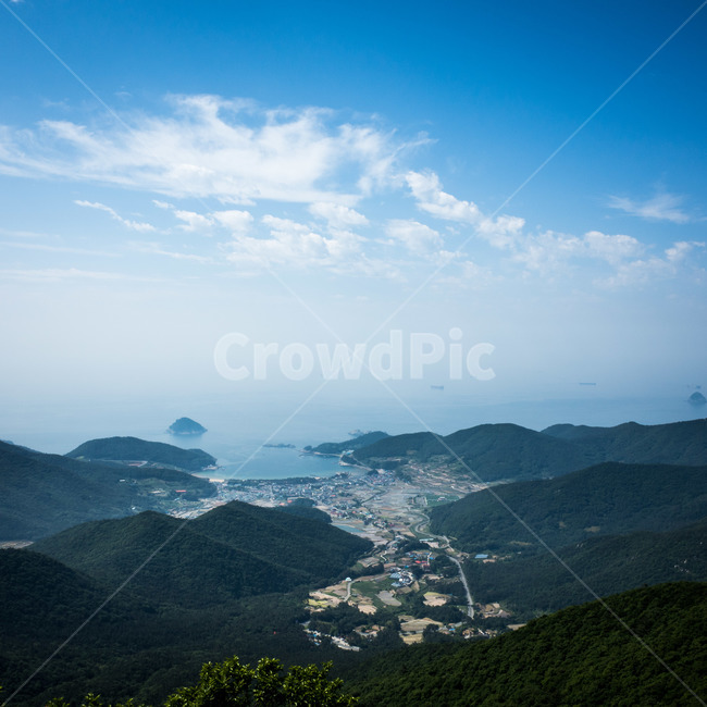 보리암,한려수도,바다풍경,거제,남해바다