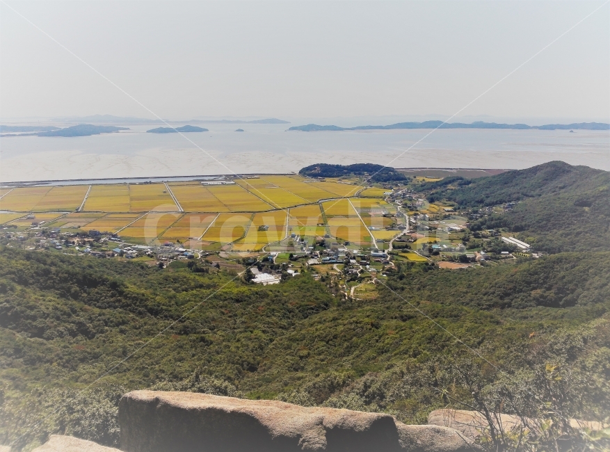 등산,산,한국,논,경치,korea,view,바다,인천,sea,나무,자연,풍경,nature,landscape,시골,마을,country,rural,town,outdoors,옥외,scenery,aerial view,조감도