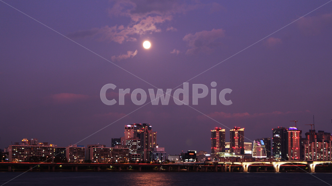 night view,Wonhyo Bridge,Han River night view,Wonhyo Bridge night view,Han River