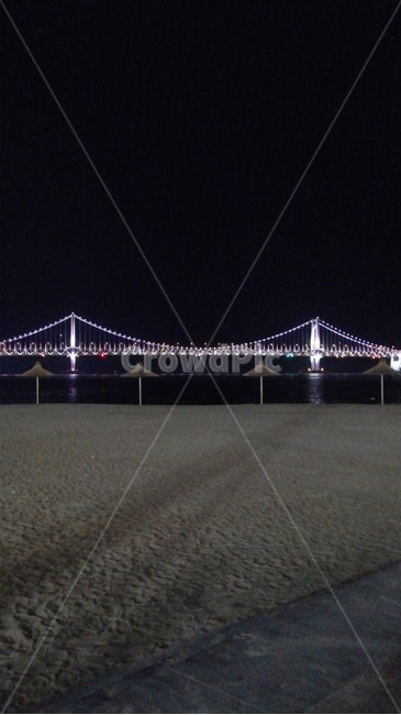 부산,광안리,광안대교,야경,광안대교야경