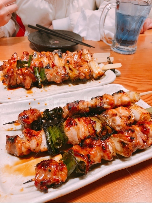 이자카야,닭꼬치,음식,술안주,꼬치