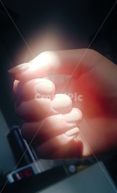 손,손톱,네일,빛,햇빛