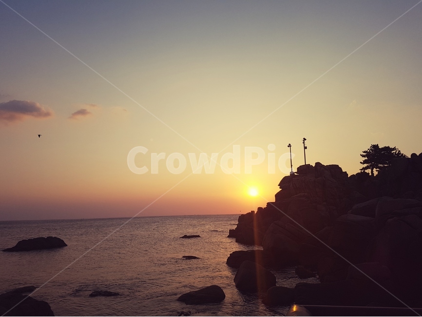 바다,하늘,자연,제주도,노을,해질녘,풍경,감성,자연,풍경,nature,landscape,outdoors,옥외,sky,red sky,붉은 하늘,dusk,황혼,dawn,새벽,sunset,일몰