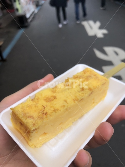 일본,계란,말이,달달함,부드러움,길거리에서,먹거리,먹기