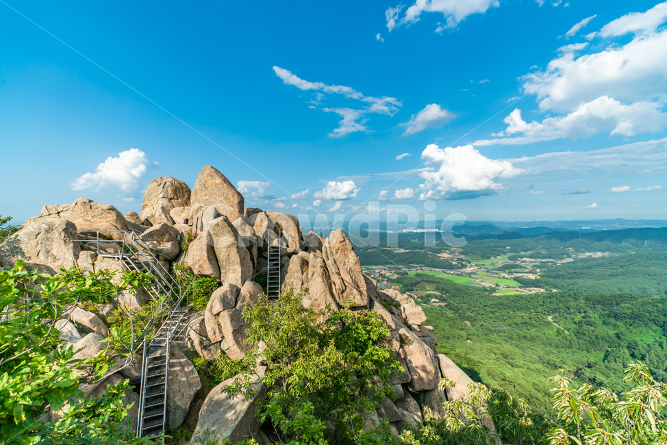 파란하늘,팔봉산,명산,구름,100대명산,자연,풍경,nature,landscape,한국자연풍경,한국자연경관,korea nature landscape,outdoors,옥외