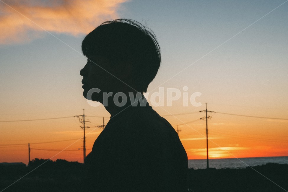실루엣,silhouette,노을,남자실루엣,남자옆모습,lonely,감성사진,감성,남자,human,hairstyle,감성,sensible,feeling