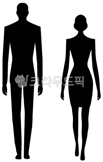 실루엣,그림자,남녀,남자,여자,사람,인물,윤곽
