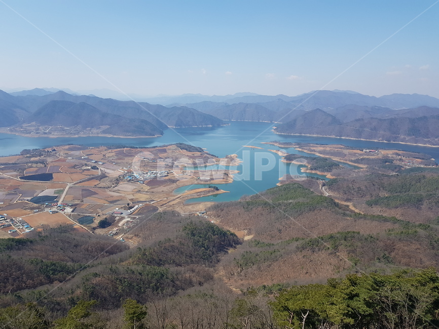 풍경,자연,경치,호수,대청호