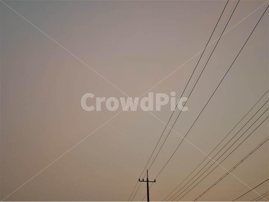 해질녘,초저녁,전봇대,하늘,시골,나주,감성,자연,풍경,nature,landscape,cable,케이블,power lines,전력선