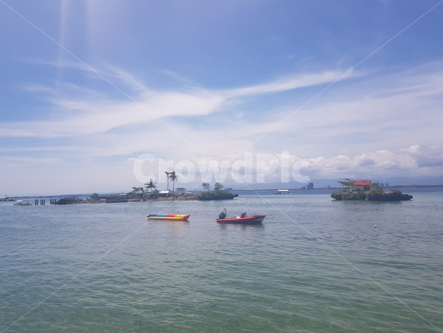 바다,자연,풍경,해외,동남아,아시아,필리핀,세부,에머랄드,태양,구름,물놀이,배