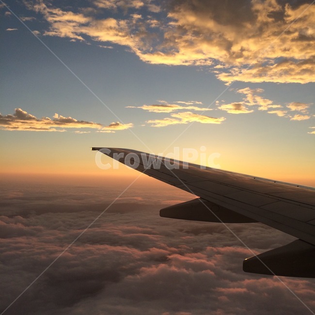 sunset,노을,구름,자연,nature,경관,여행,휴가,traveling,vacation,trip,교통,교통수단,traffic,transportation,airplane,비행기,aircraft,항공기,vehicle,차량