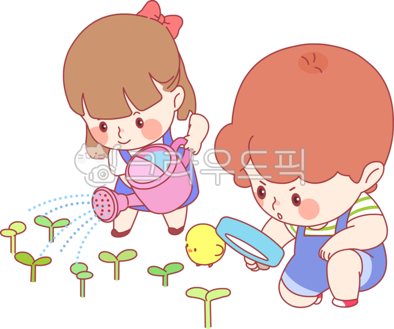 어린이,유아,어린이날,관찰일기,식물키우기,돋보기,병아리,새싹,이벤트,풍선,선물상자,기념일,5월달,가정의달,선물,아이들,아이,남자아이,여자아이
