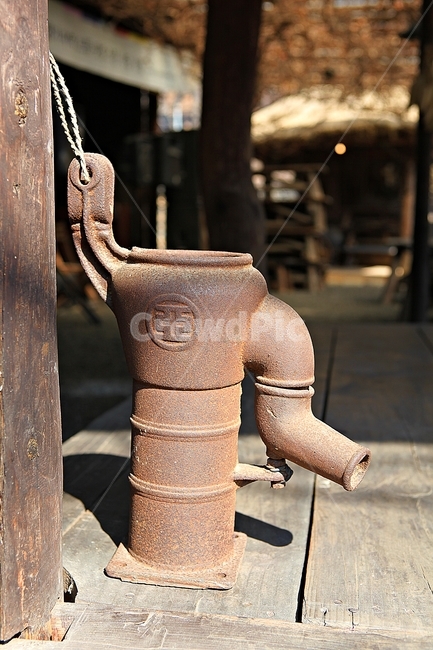 펌프,수동,수동펌프,물,식수,주물