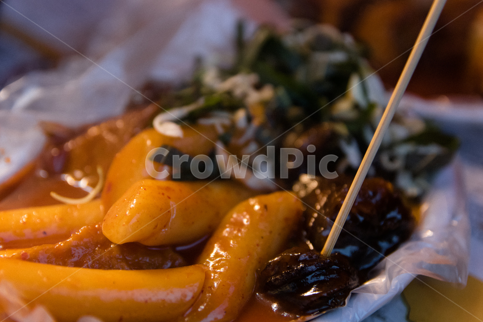떡볶이,순대,포장마차,이쑤시개,분식