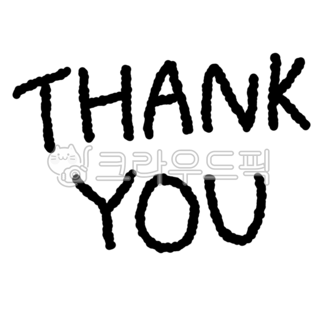 땡큐,감사,폰트,드로잉,캘리그라피