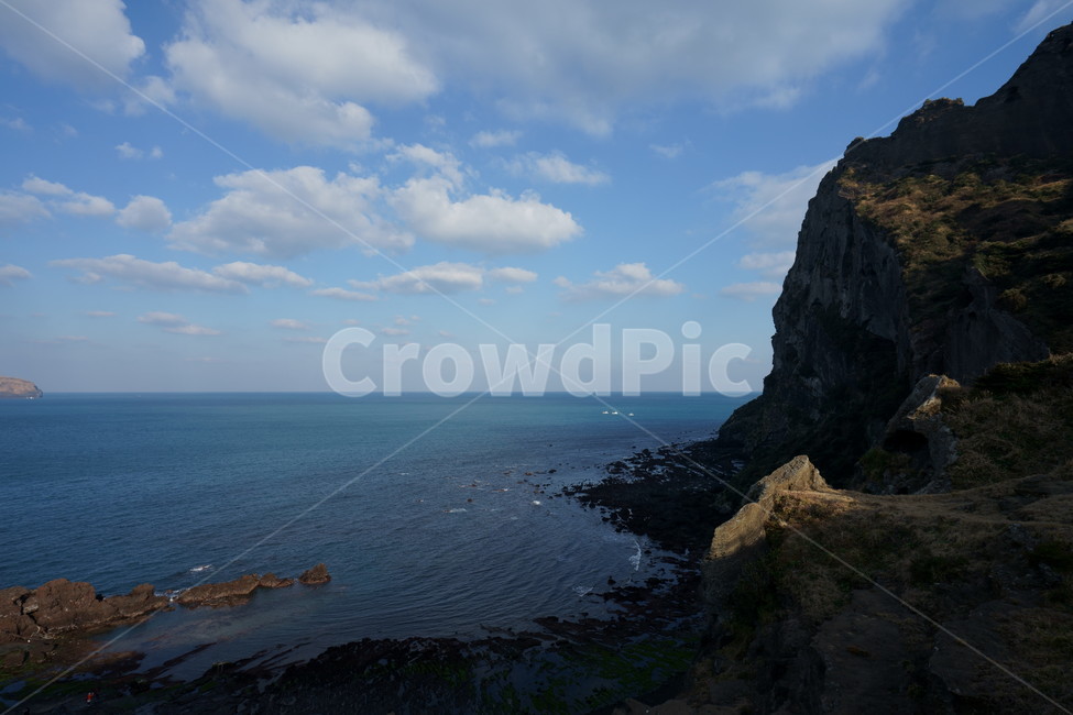 제주도,성산일출봉,자연,겨울바다,시원함,korea,jejuisland,wintersea,nature,sea