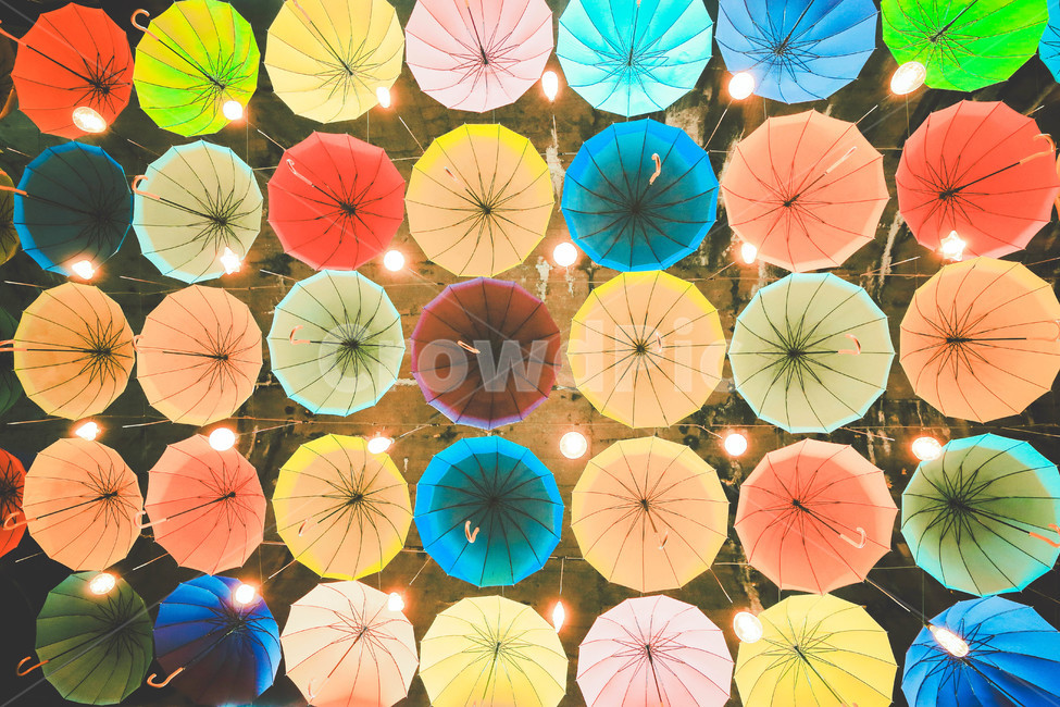 우산,조형물,칼라,umbrella,우산지붕,색깔,색상,색채,색감,color sense,color sensitivity,feeling of color