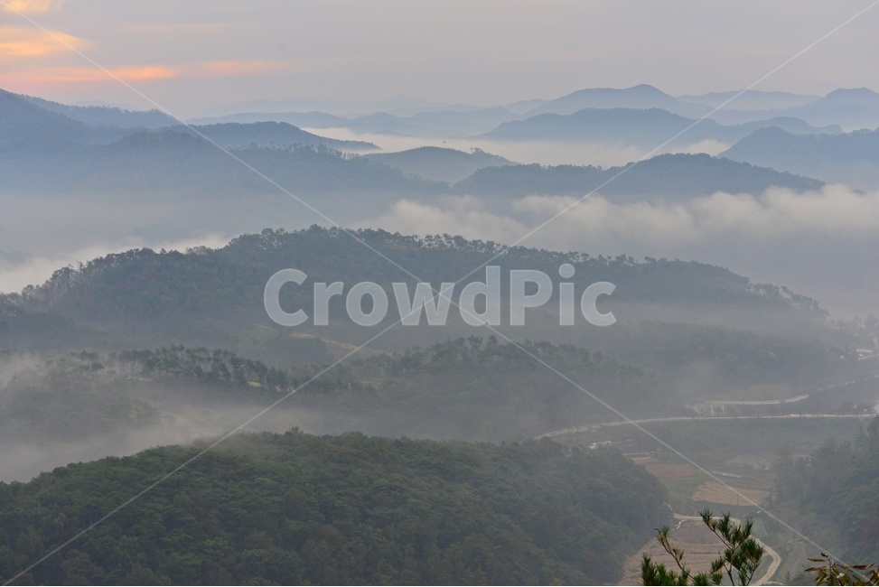 임실,국사봉,운해,국사봉일출,여명,해돋이,아침,nature,자연,outdoors,옥외,mountain,산,mountainrange,산맥