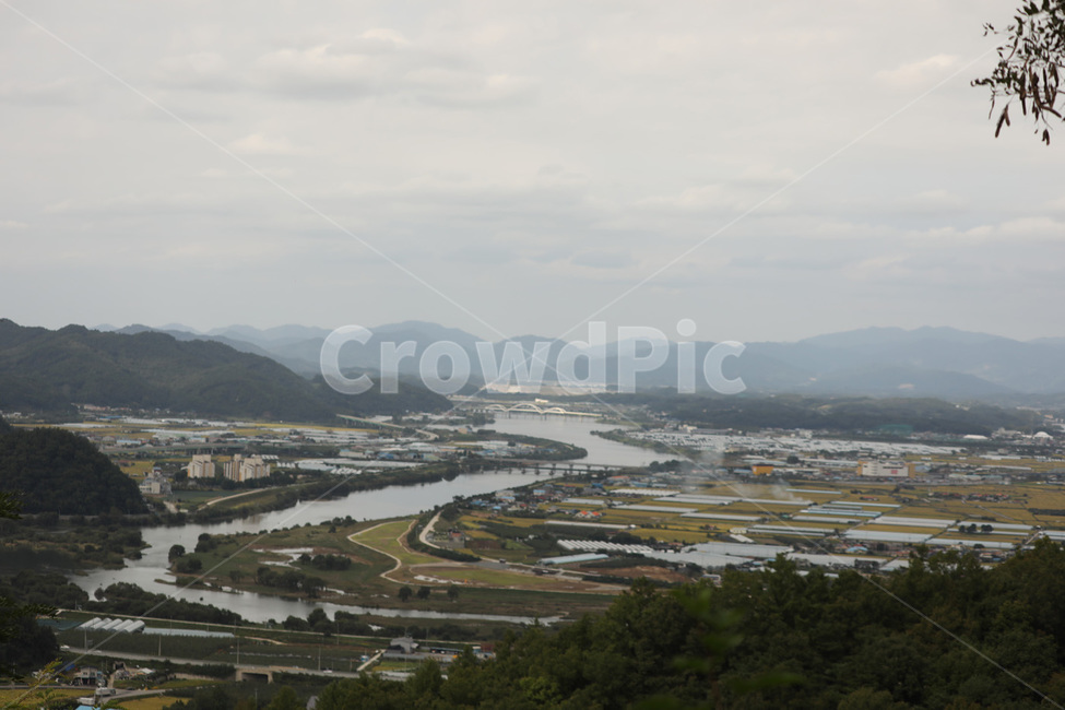 강,하늘,지평선,마을,논,시골,마을,풍경,landscape,country,rural,town