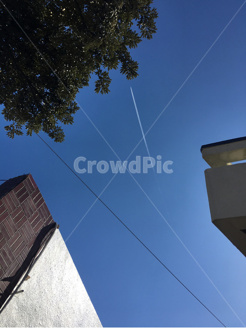 건물,하늘,전기선,라인,경치,building,sky,blue,electricline,view