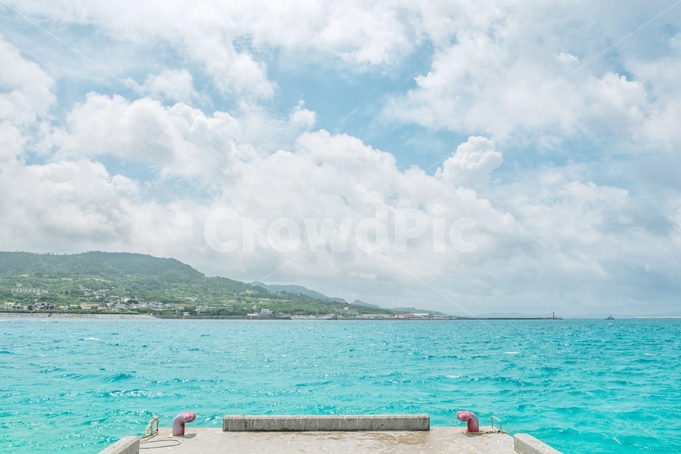 풍경,바다,일본,오키나와,자연,힐링,Landscape,sea,감성,구름,파란하늘,자연,풍경,nature,landscape,land,땅,outdoors,옥외,water,물
