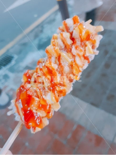 핫도그,감자핫도그,간식,길거리음식,분식,음식,식재료,요리,food,cook,meal,dishes,food reserves,디저트,간식,후식,dessert,snack