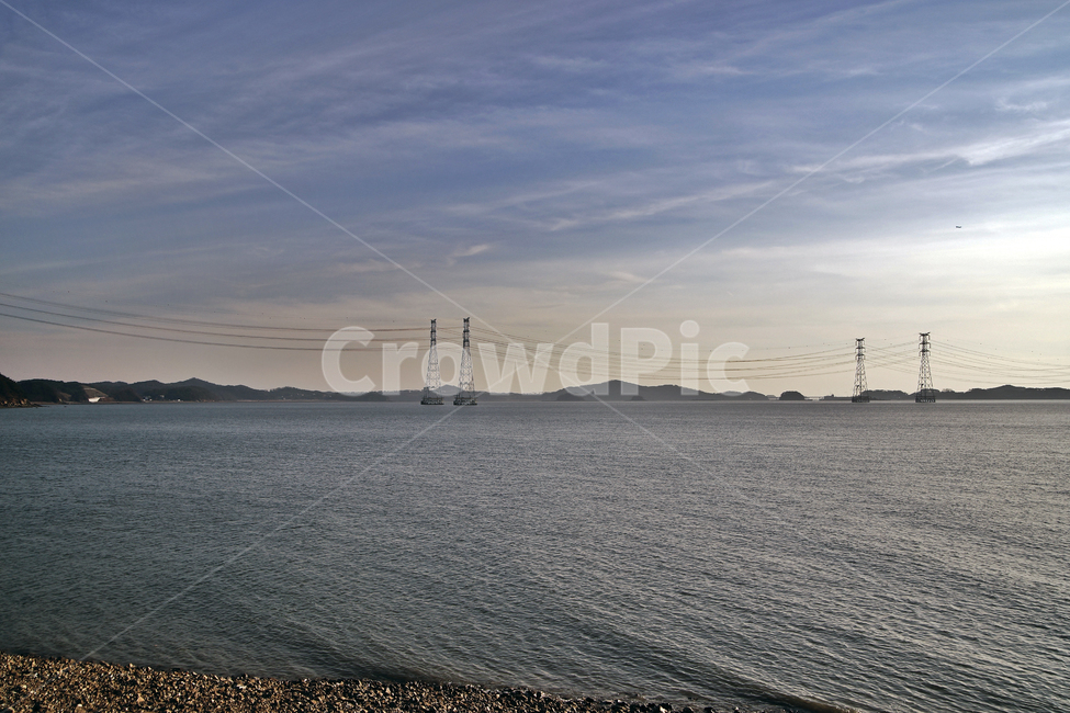 구봉도,대부도,안산시,해솔길,바다,송전탑,철탑,서해,자연,풍경,nature,landscape