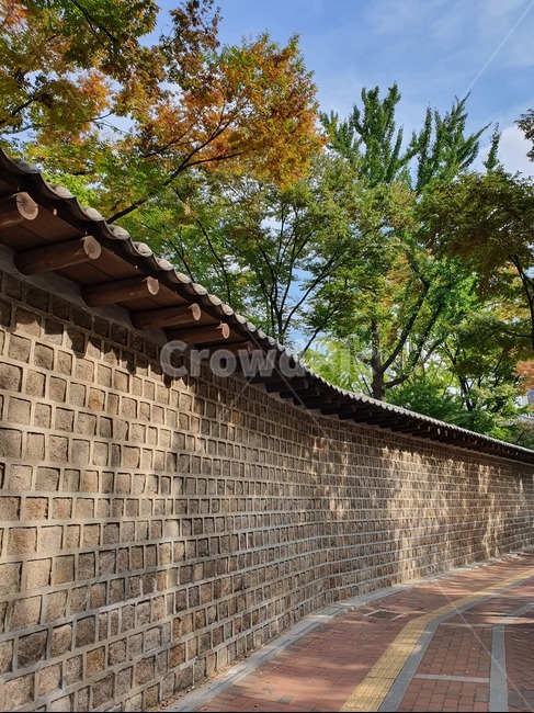 서울,덕수궁,가을,단풍,돌담,seoul,nature,brick,벽돌
