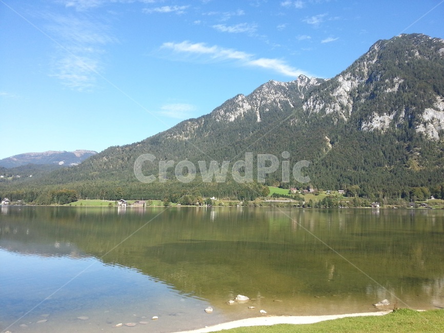 오스트리아,할슈타트,하늘,호수,시골,republicofaustria,hallstatt,österreich,해외,외국,관광지