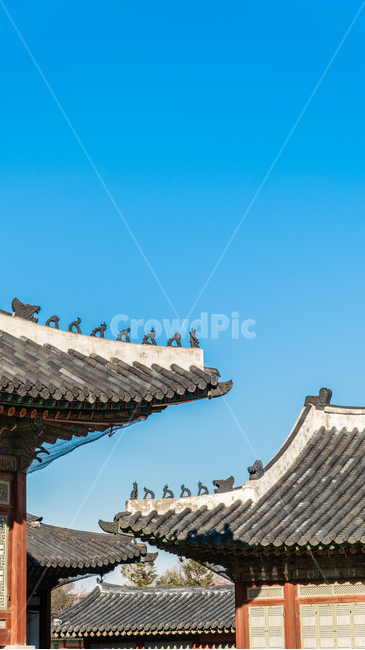 경복궁,문화재,하늘,처마,토우,한국전통,한국문화,korean traditional,korean culture,건축물,건물외관,exterior,building,structure,architecture,construction