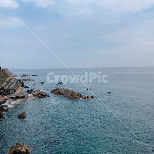 바다,하늘,해변,파도,beach,wave,cloud,구름,자연,내추럴,natural,물결,sky,수평선,곶,water,물,nature,대양,sea,land