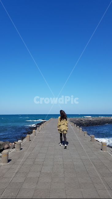 바다,감성,파랑,사람,바다길,맑음,제주도