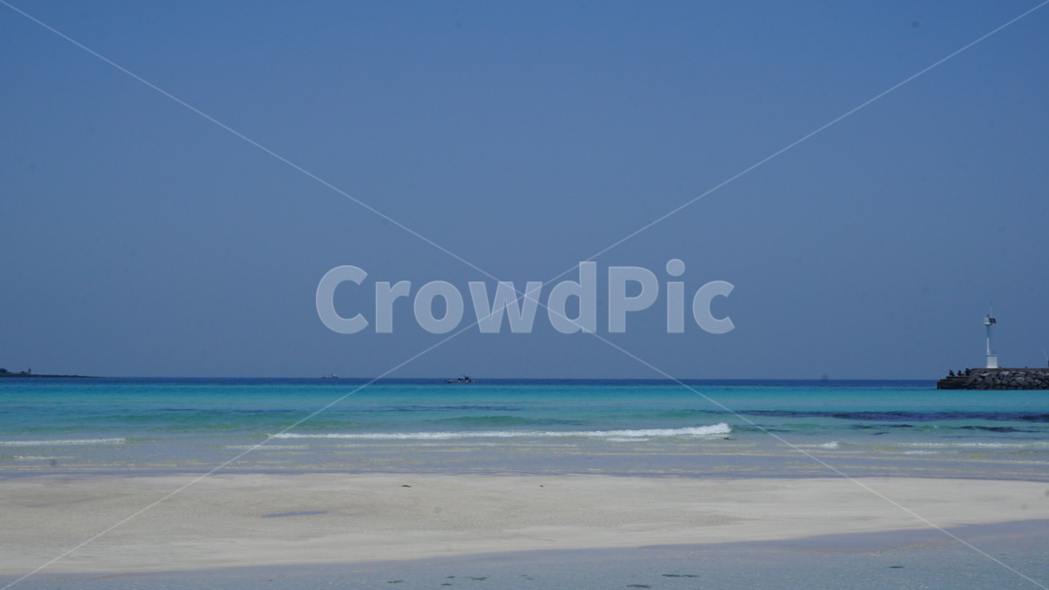 바다,해변,파도,푸른바다,제주도,협재,심플,배경,힐링,모래사장