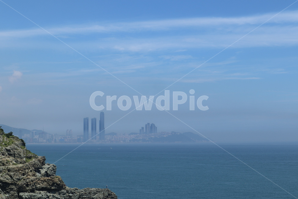 바다,안개,도시,빌딩,자연,풍경,배경,nature,하늘,구름,자연,풍경,nature,landscape
