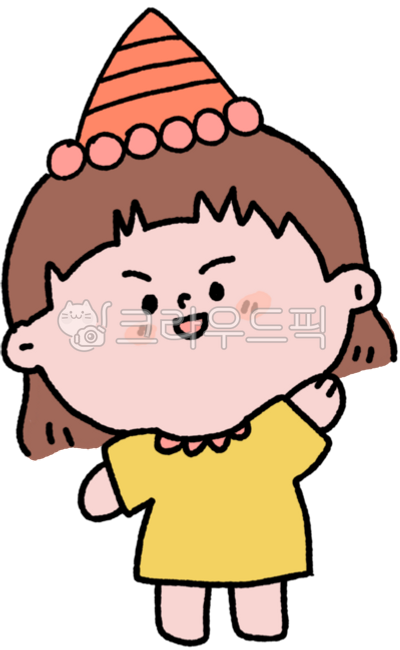 단순한,라인,라인드로잉,손그림,단조로운,귀여운,알록달록,여자,여자어린이,파티어린이,파티,귀여운여자아이,여자아기
